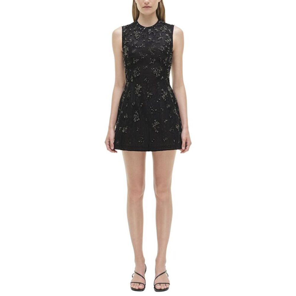 Simkhai Womens  Evelina Mini Dress, Black